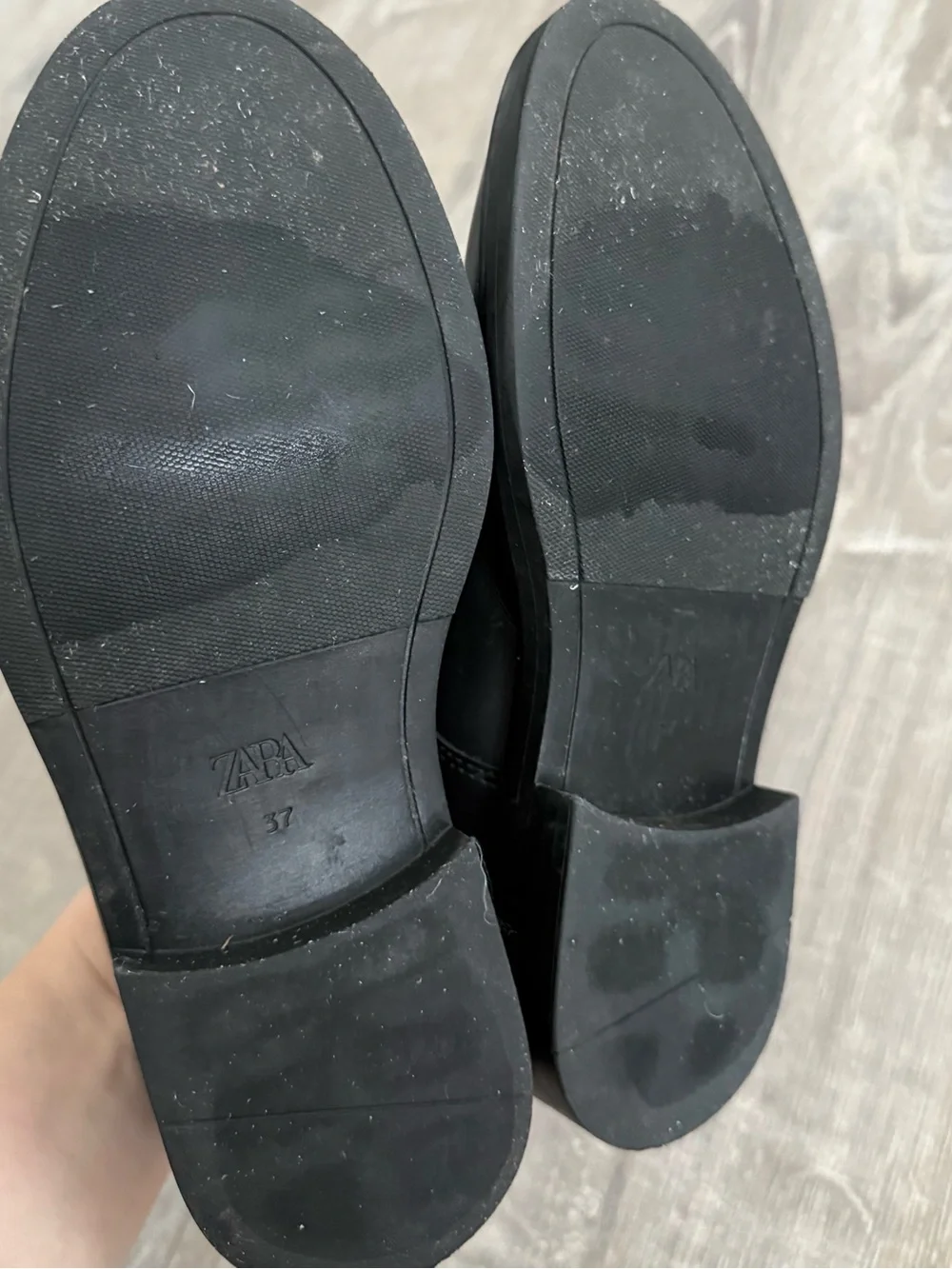 Boys Black Leather Lace-Up Dress Shoes